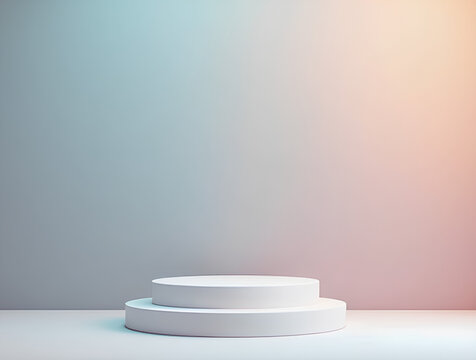 Abstract background, mock up scene geometry shape podium for product display,tridimensionnel, abstrait, publicit&eacute;.