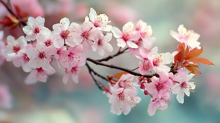 Obraz premium Spring Blossom Branch