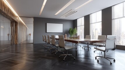 Modern Office Meeting Room Interior