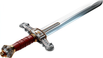 Sharp metal sword