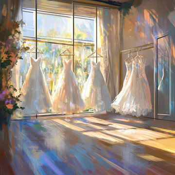 드레스샵 일러스트