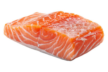 Preparing salmon fillet indoors