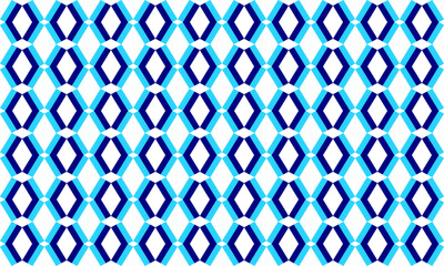 Seamless geometric double diamond pattern in two tone blue triangle diamond checkerboard, chessboard seamless Repeat seamless pattern design for fabric printing or background