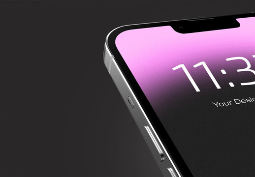 Close-Up View of Smartphone