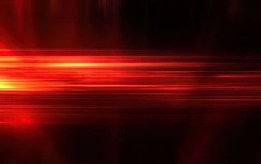 Abstract dark design with red horizontal light streaks on an elegant backdrop