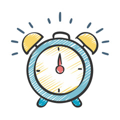 alarm clock with light beam icon, alarm clock with light beam vector illustration-simple illustration of alarm clock with light beam, perfect for alarm clock with light beam logos and icons