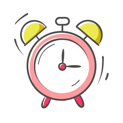 alarm clock with snooze button icon