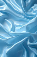 Obraz premium Silk-textured dreamscape shimmering in icy moonlit waves.