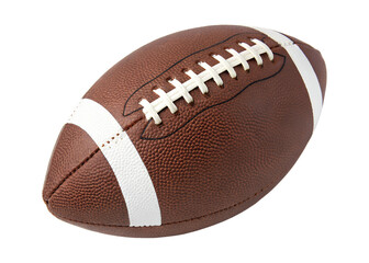 American football ball, Rugby Ball isolated on transparent background