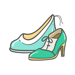 fashion icon, fashion vector illustration-simple illustration of fashion, perfect for fashion logos and icons