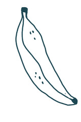 banana lineart