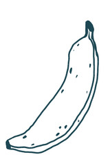 banana lineart