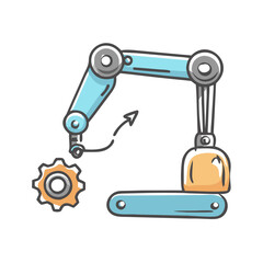 machinery icon, machinery vector illustration-simple illustration of machinery, perfect for machinery logos and icons
