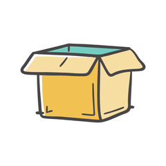packaging icon, packaging vector illustration-simple illustration of packaging, perfect for packaging logos and icons