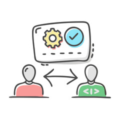 programming workshop icon, programming workshop vector illustration-simple illustration of programming workshop, perfect for programming workshop logos and icons