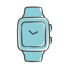 smartwatch icon, smartwatch vector illustration-simple illustration of smartwatch, perfect for smartwatch logos and icons