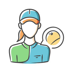 trainer icon, trainer vector illustration-simple illustration of trainer, perfect for trainer logos and icons