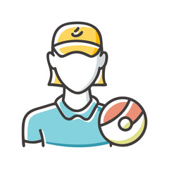 trainer icon, trainer vector illustration-simple illustration of trainer, perfect for trainer logos and icons
