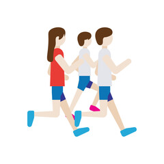Run Illustration