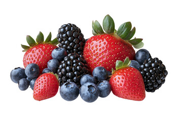 Fresh strawberry, berry, and blueberry feel delectable and inviting