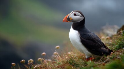 Fototapeta premium Puffin in Iceland