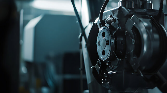 Technician performing routine maintenance on machinery in a lithium plant. Featuring machinery maintenance