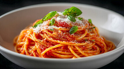 Espaguetis napolitanos