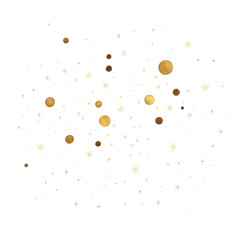 orange paint splashes