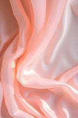 Obraz premium Ethereal silk glows with warmth, emotion, and the sacred rhythm of soft beauty. 