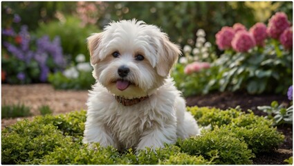 jack russell terrier sitting on the grass