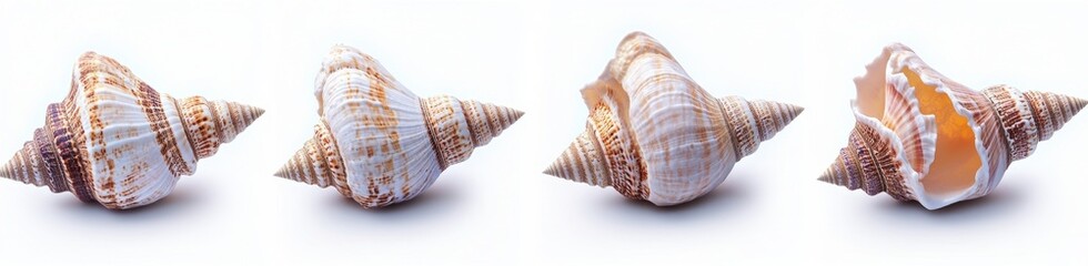 Obraz premium Seashells in a Row (2)