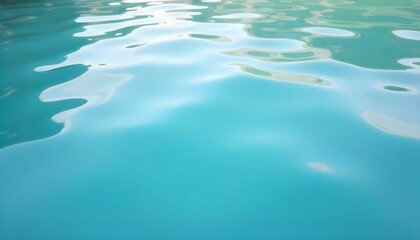 Obraz premium A mesmerizing view of calm, turquoise water with gentle ripples and subtle reflections.