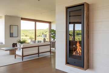 Modern Architectural Fireplace Design for Contemporary Living Spaces