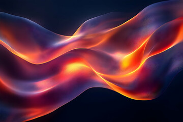 Obraz premium Abstract swirls red orange purple cosmic background texture