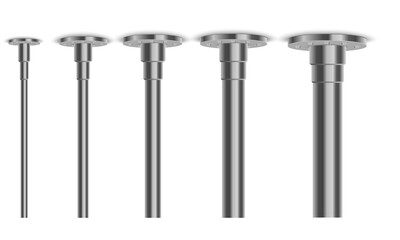 PNG frame realistic information road signs isolated media object advertising signpost vertical pillar architecture steel electric billboard glossy aluminium chrome urban electricity collection pipe