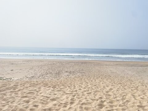 Sand beach, konark, Orissa, India