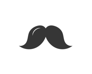 PNG cartoon face icon silhouette vector fashion set character background symbol design outline beard moustache pictogram old father stylish human logotype man curly graphic