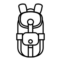 backpack icon transparent background