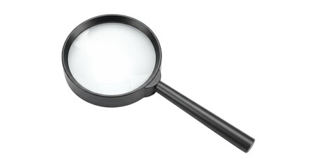 Isolated Magnifying Glass