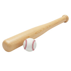 baseball bat and ball