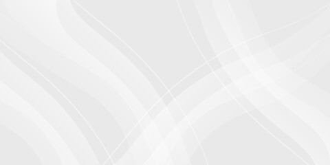 Modern grey background poster with dynamic waves. technology network Vector illustration abstract simple