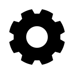 setting icon vector simple For website marketing design, logo, app, template, ui, etc. Vector illustration.