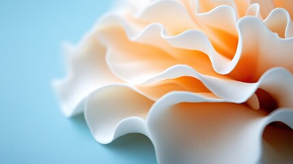 Fototapeta premium Lily flower â€“ a close-up of blooming lily petals. 