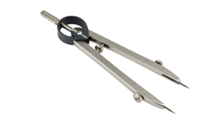 Isolated Drawing Compass