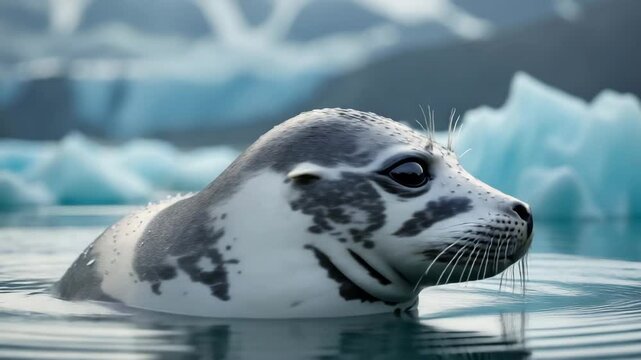 Stunning Ringed Seals in Glacier Lagoon