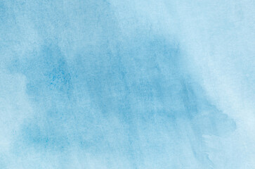 Abstract blue watercolor background texture
