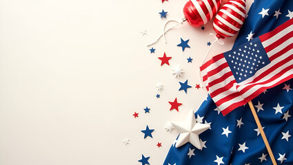 Innovative Memorial Day Patriotic Design: Striking Photo Stock Image with Bold Creative Elements and Refined Composition for National Branding - Perfect for Marketing and Promotions