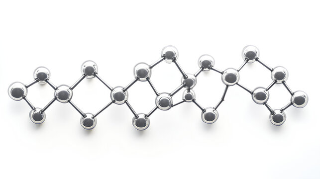 Molecule: Tryptamine. Alkaloid. Mood regulation. Molecular structure. Formula: C10H12N2. Chemical model: Ball and stick. White background