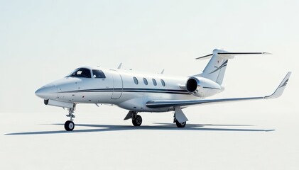 Naklejka premium Modern aircraft on white background isolated in nature, background, aviation