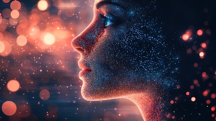 Cosmic Portrait of a Woman